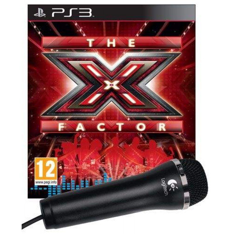 THE X FACTOR & MICROPHONE (PS3)