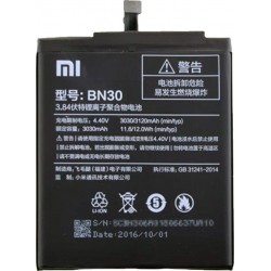 Αυθεντική Μπαταρία Xiaomi BN30 Redmi 4A Li-ion 4.35V 3030mAh Original Battery Service Pack Αυθεντική Μπαταρία Xiaomi BN30 Redmi 4A Li-ion 4.35V 3030mAh Original Battery Service Pack