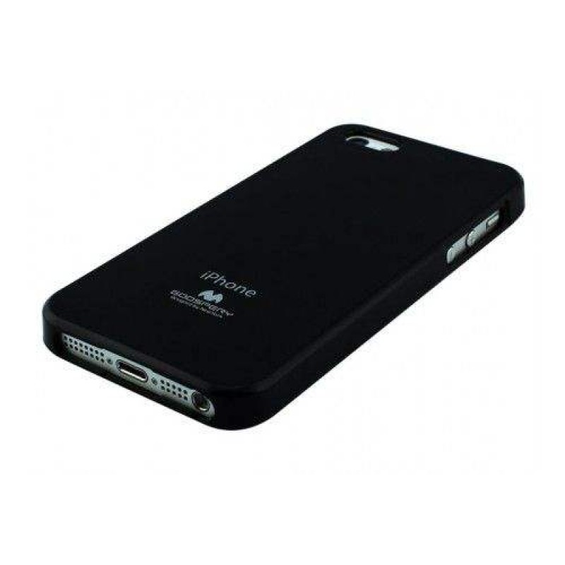 ΘΗΚΗ ΜΑΛΑΚΗ ΠΛΑΣΤΙΚΗ ΜΑΥΡΗ iPHONE 5C PLASTIC PROTECTIVE BLACK JELLY CASE SLIM GOOSPERY IP5-C-BLACK